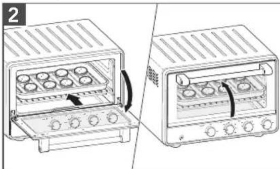 KITCHENAID KCO213 - USO DE LA FUNCIÓN BAKE (HORNEAR) - 2