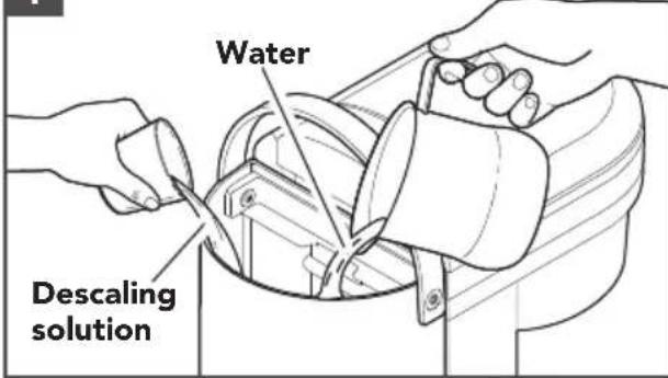 KITCHENAID KES6504 - SET UP OF GROUP HEAD DESCALING - 1