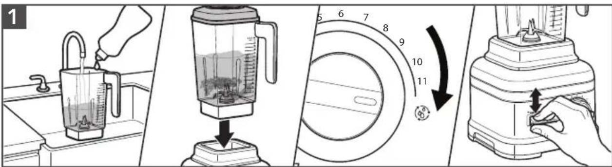 KITCHENAID KSB7068OB - CUIDADO Y LIMPIEZA - 1