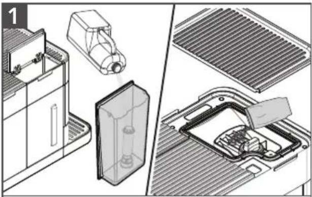 KITCHENAID KES8558 - PRÉPARATION DE BOISSONS À BASE DE CAFÉ - 1
