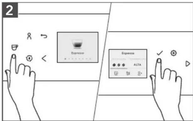 KITCHENAID KES8558 - CÓMO PREPARAR BEBIDAS A BASE DE CAFÉ - 2