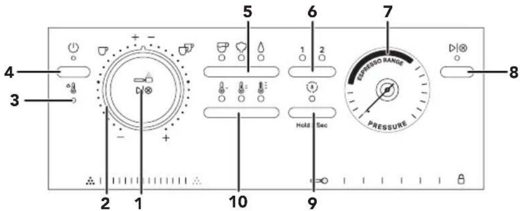KITCHENAID KES6551 - CONTROL PANEL - 1