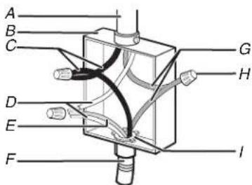 KITCHENAID KOEC527 - Cable de 4 hilos desde el suministro eléctrico - 2