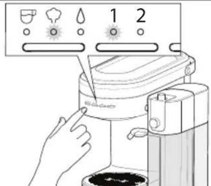 KITCHENAID KES6404 - USING THE MILK FROTHER ATTACHMENT - 6