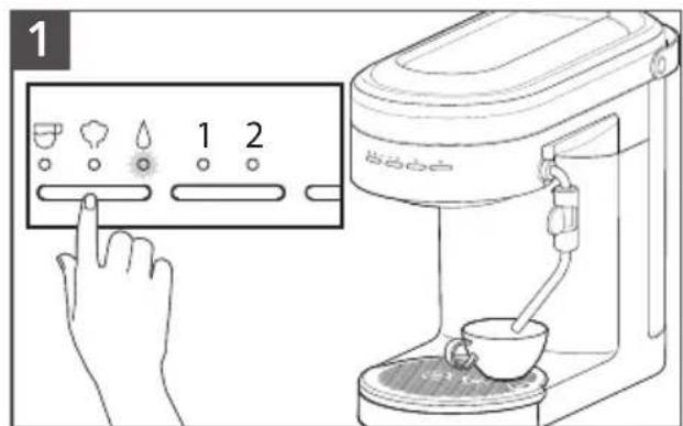 KITCHENAID KES6404 - USING HOT WATER FEATURE - 1