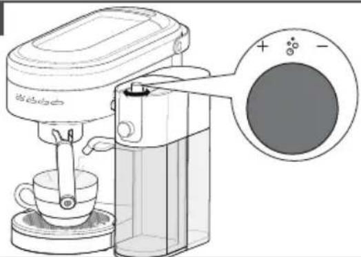 KITCHENAID KES6404 - Cómo ensamblar la jarra de leche: - 8