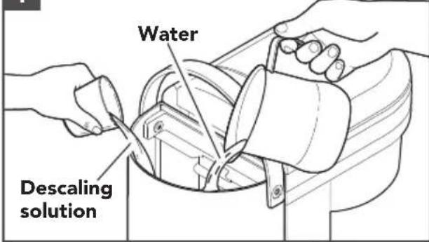 KITCHENAID KES6404 - SET UP OF GROUP HEAD DESCALING - 1