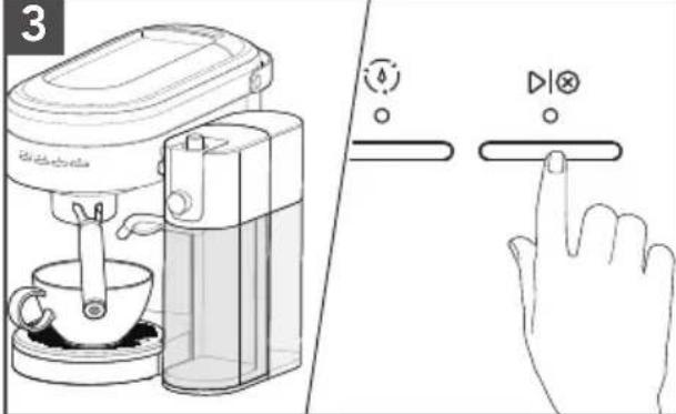 KITCHENAID KES6404 - USING THE MILK FROTHER ATTACHMENT - 3