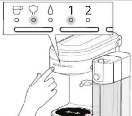 KITCHENAID KES6404 - USING THE MILK FROTHER ATTACHMENT - 2