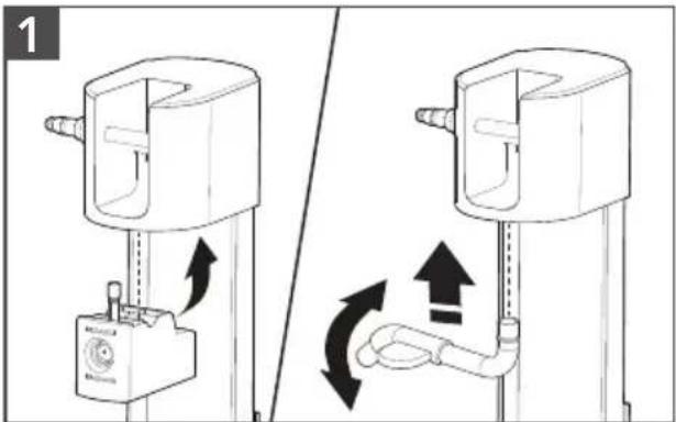 KITCHENAID KES6404 - RÉASSEMBLAGE DU PRODUIT - 1