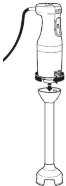 KITCHENAID KHBC310OB - UTILISATION DU MÉLANGEUR À IMMERSION COMMERCIAL - 1