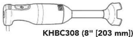 KITCHENAID KHBC310OB - COMMERCIAL IMMERSION BLENDER PARTS - 4