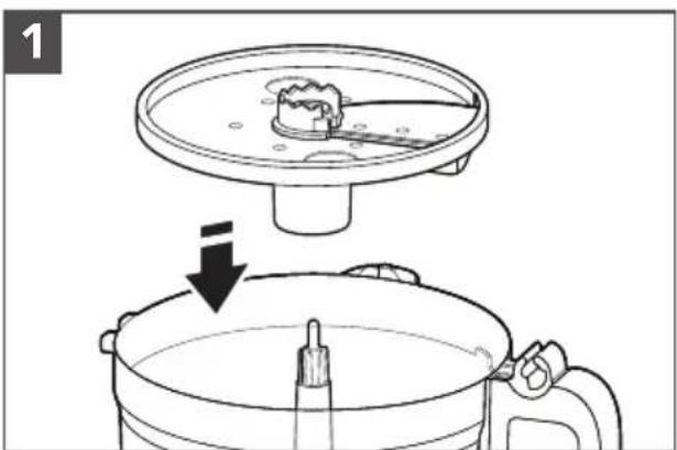 KITCHENAID KFP1320 - MONTAJE DEL PRODUCTO - 1