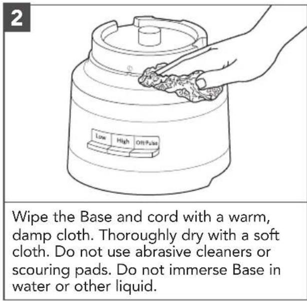 KITCHENAID KFP1320 - CARE AND CLEANING - 2
