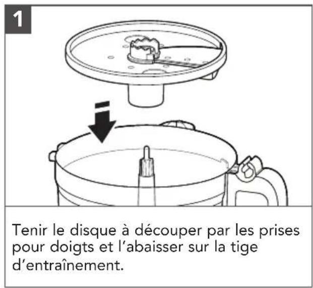 KITCHENAID KFP1320 - ASSEMBLAGE DU PRODUIT - 1
