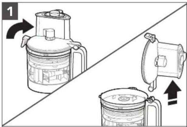 KITCHENAID KFP1320 - Antes del primer uso - 1