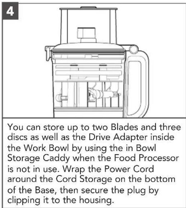 KITCHENAID KFP1320 - CARE AND CLEANING - 4