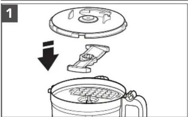 KITCHENAID KFP1320 - ASSEMBLAGE DU PRODUIT - 1