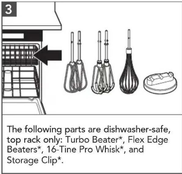 KITCHENAID KHM312 - CARE AND CLEANING - 1