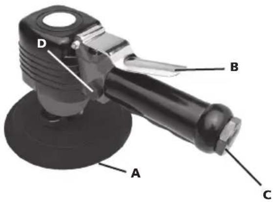 Abac G-250 - Hand-Schwingschleifer - 1