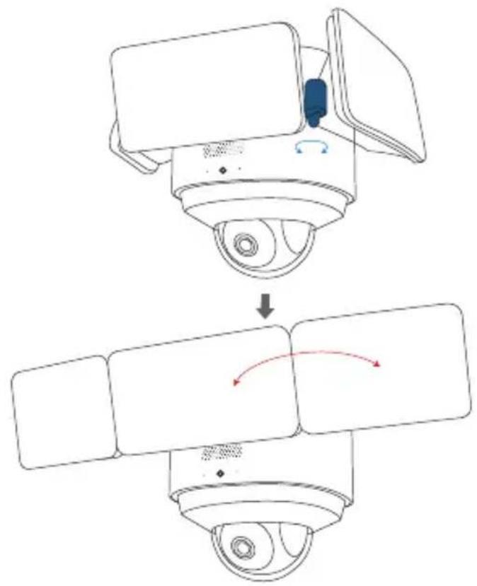eufy Floodlight Camera 2 Pro - EINSTELLEN DES BELEUCHTUNGSWINKELS - 1