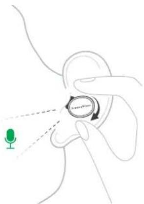 BOWERS & WILKINS Pi8 - Colocación de sus auriculares - 2