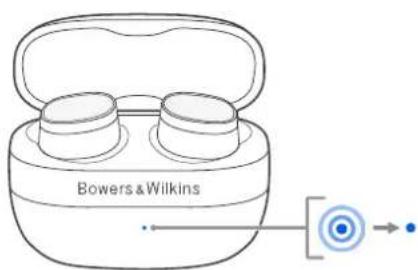 BOWERS & WILKINS Pi8 - Ligar e desligar os auscultadores - 6