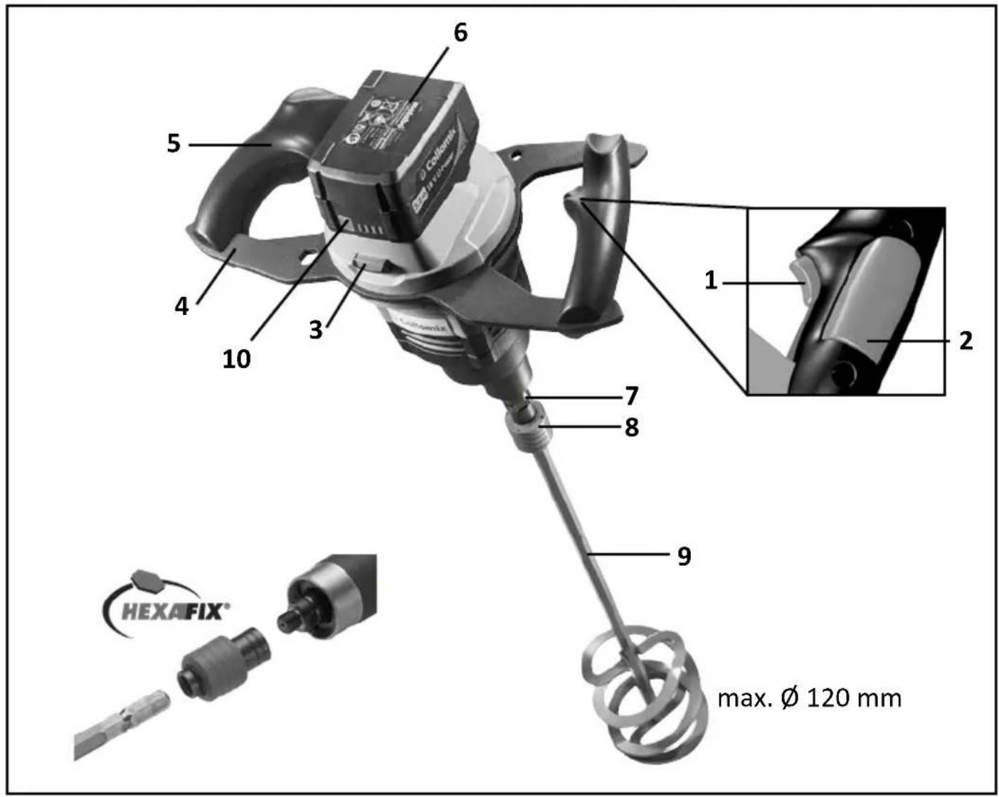 Collomix Xo 10 NC - 1