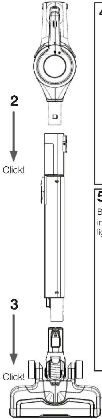 VESTFROST Aqua Plus - Battery indicator lights show level of charge (Fig. 5) - 2