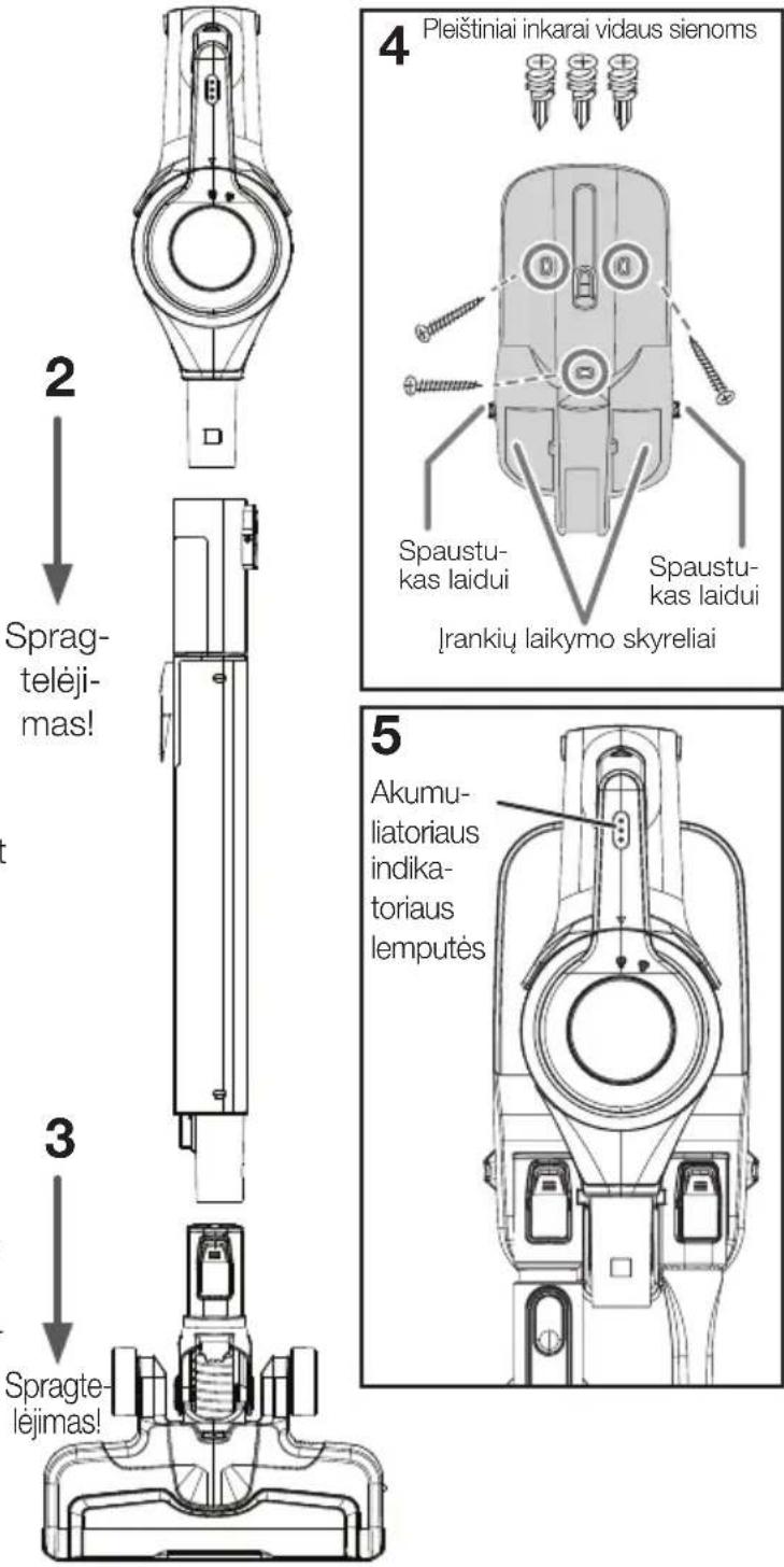 VESTFROST Aqua Plus - Akumuliatoriaus indicatoriaus lemputes rodo ikrovimo lygi (5 pav.) - 2