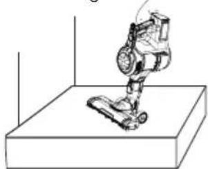 VESTFROST Aqua Plus - Benutzung des kabellosen Staubsaugers mit motorisiertem Staubsaugerbürstenkopf. - 1