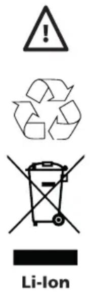 VESTFROST Aqua Plus - Discarding the vacuum cleaner and battery pack - 1