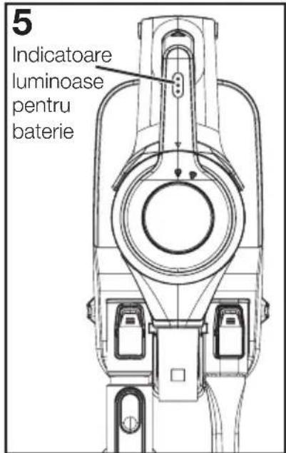 VESTFROST Aqua Plus - Indicatoarele luminoase ale bateriei indică nivelul de incârcare (Fig. 5) - 4
