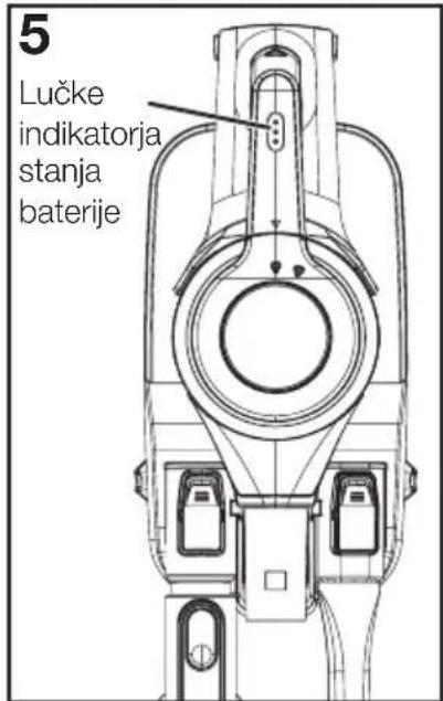 VESTFROST Aqua Plus - Lučke indicatorja stanja baterije prikazujejo stopnjo napoljenosti - 4
