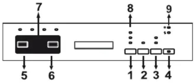 SHARP QW-HS12F47EB-DE - HET BEDIENINGSPANEEEL - 1