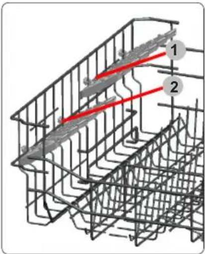 SHARP QW-NA25GS44BS-DE - Support réglable en hauteur (type cheville) - 1