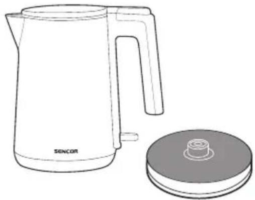 SENCOR SWK 0156BK - ΠΕΡΙΓΡΑΦΗ ΤΗΣ ΣΥΣΚΕΥΗΣ - 2