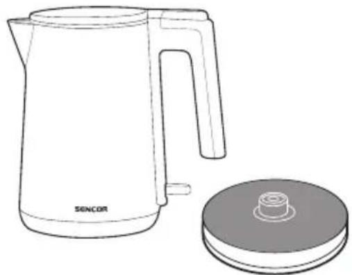 SENCOR SWK 0155WH - ΠΕΡΙΓΡΑΦΗ ΤΗΣ ΣΥΣΚΕΥΗΣ - 2