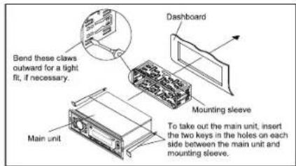 MUSE M-198 DAB - INSTALLATION - 1