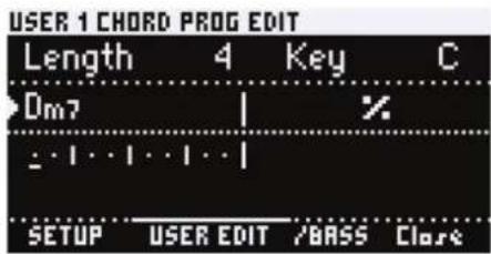 KORG Grandstage X - Création de progressions d'accords personnalisées (User Chord Progression) - 4