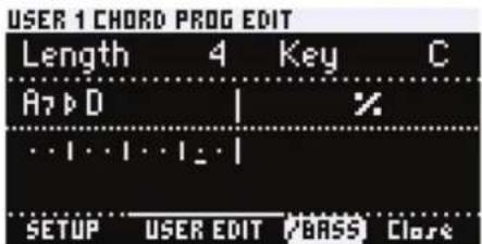 KORG Grandstage X - Création de progressions d'accords personnalisées (User Chord Progression) - 7