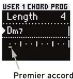 KORG Grandstage X - Création de progressions d'accords personnalisées (User Chord Progression) - 5