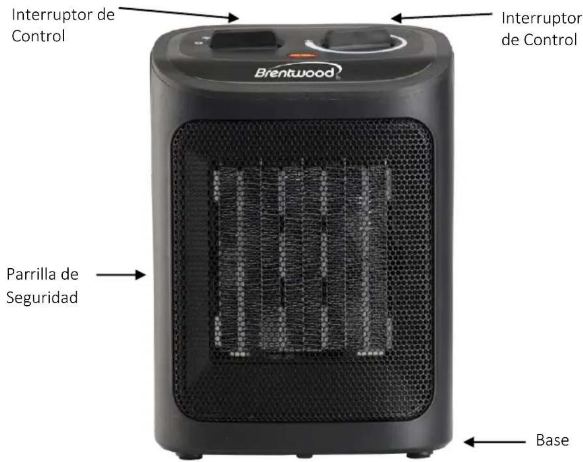 Brentwood H-C1603 - Piezas y Asamblea de Ventiladores: - 1