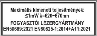 Vonroc LD504DC - Lézersugarak kezelése - 2