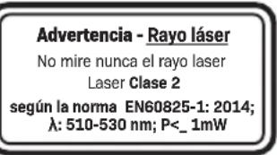 Vonroc LL503DC - LL504DC láser verde: - 2