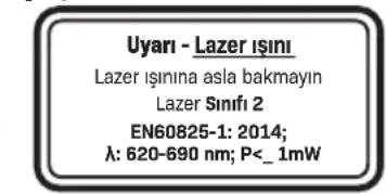 Vonroc LL503DC - Lazer işinlariyla calisma - 2