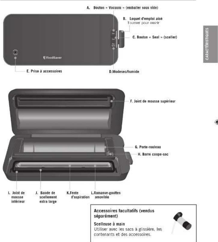 FOODSAVER VS2150 - Réservé à l'usage domestique - 2