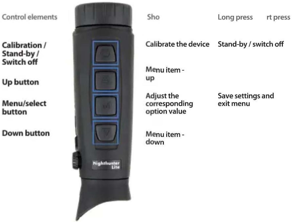 Steiner Nighthunter H35 Lite Gen II - (within the menu) - 1