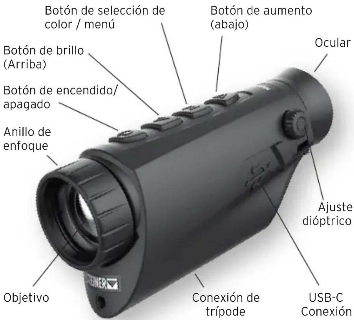 Steiner Nighthunter H35 Lite Gen II - PRESENTACIÓN DE LOS COMPONENTES DEL PRODUCTO - 1
