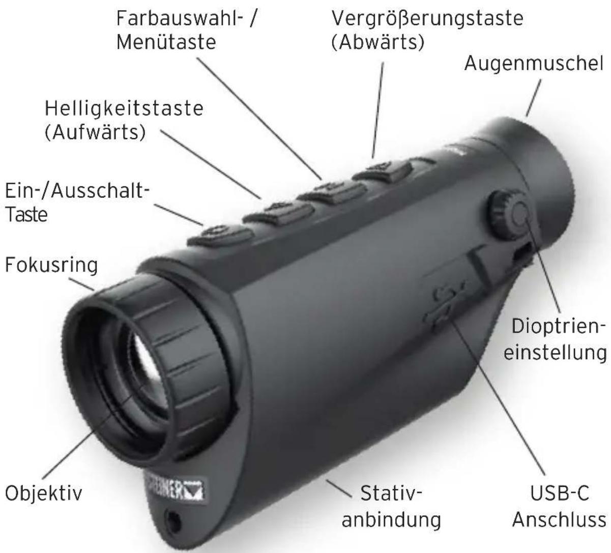 Steiner Nighthunter H35 Lite Gen II - VORSTELLUNG DER PRODUKTKOMPONENTEN - 1